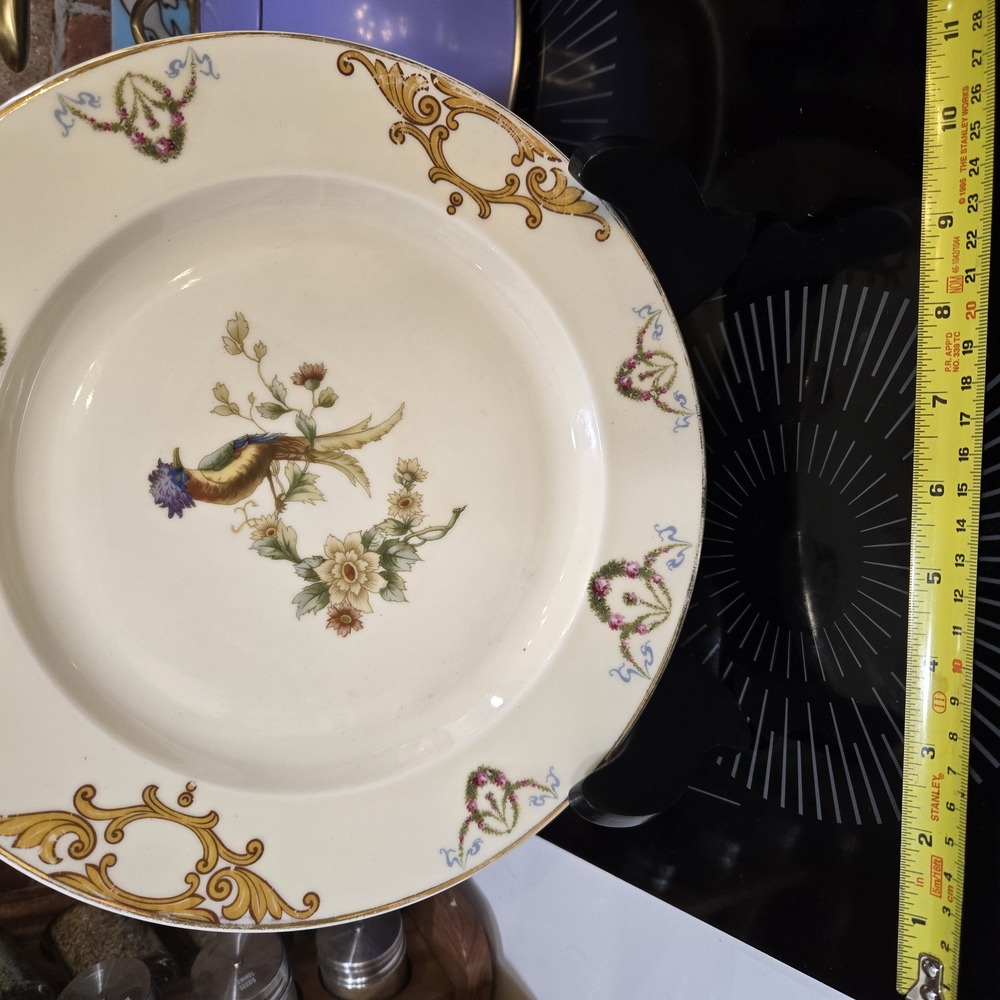 Elegant Floral Dinner Plate